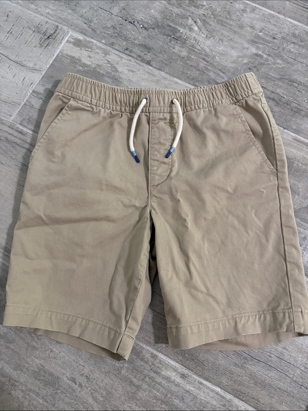 GAP kids Khaki Drawstring Shorts